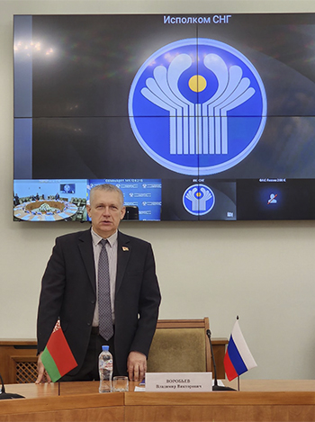 Представитель Госкомвоенпрома Беларуси принял участие в очередном заседании Комиссии по экономическим вопросам при Экономическом совете СНГ