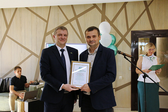 Коллектив принимает поздравления