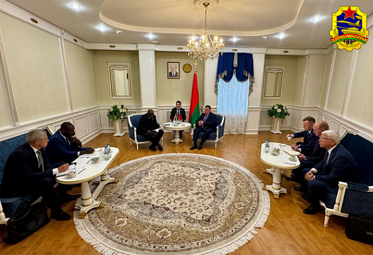 Встреча Председателя Госкомвоенпрома с Министром сельского хозяйства Уганды