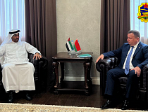 Председатель Госкомвоенпрома провел встречу с Государственным министром ОАЭ