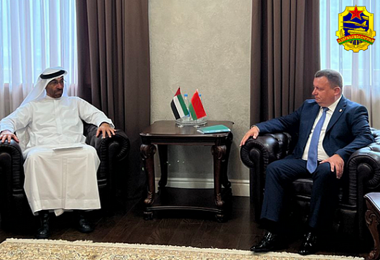 Председатель Госкомвоенпрома провел встречу с Государственным министром ОАЭ