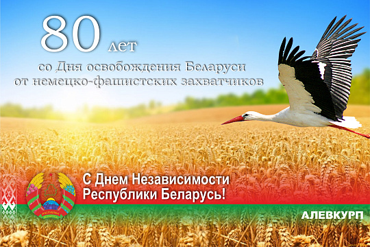 С Днем Независимости Республики Беларусь!